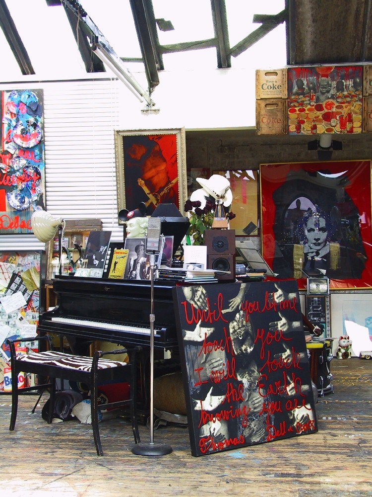 the piano